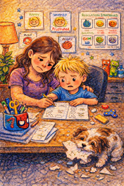 Homework is a two-headed beast and I am not qualified to fight it.