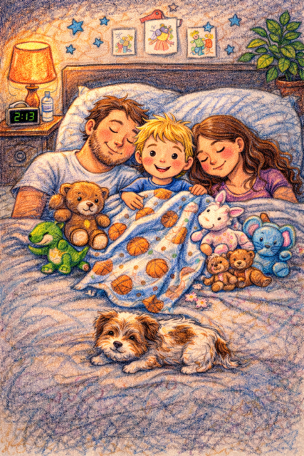 A King Size Bed Fit for a 4-Year-Old.